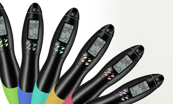 طناب پرش تناسب اندام طول طناب تنظیم شده JP-100 صفحه نمایش LCD قطب سرپرستی طناب برای ورزش تناسب اندام
