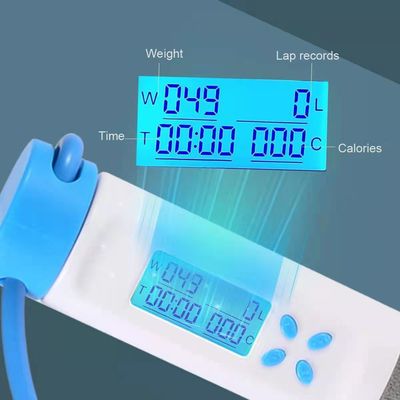 طناب پرش تناسب اندام یونیسکس 157G ورزش خانگی وزن سرعت پرش طناب با شمارنده و هوشمند بدون سیم