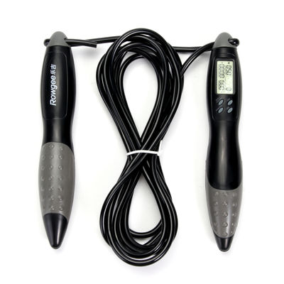 طناب پرش تناسب اندام طول طناب تنظیم شده JP-100 صفحه نمایش LCD قطب سرپرستی طناب برای ورزش تناسب اندام