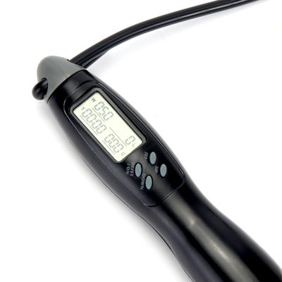 طناب پرش تناسب اندام طول طناب تنظیم شده JP-100 صفحه نمایش LCD قطب سرپرستی طناب برای ورزش تناسب اندام