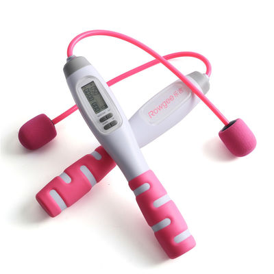 OEM بی سیم دیجیتال Jump Rope کالری محاسبه باتری کار می کند خط پرش