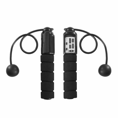 طناب پرش PVC طول طناب تنظیم شده JP-100 LCD صفحه شمار پرش طناب برای ورزش تناسب اندام