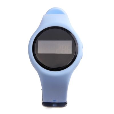 سیلیک ژل فیتنس قدم ردیابی مچ بند سفارشی پوشیدنی استراحت ساعت Buzzer