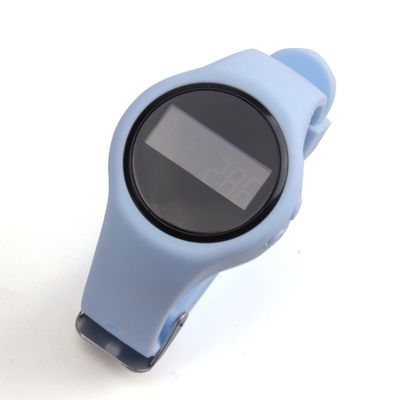 سیلیک ژل فیتنس قدم ردیابی مچ بند سفارشی پوشیدنی استراحت ساعت Buzzer