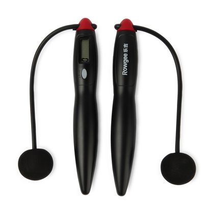طناب پرش PVC طول طناب تنظیم شده JP-100 LCD صفحه شمار پرش طناب برای ورزش تناسب اندام
