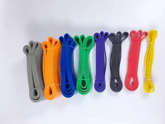کمربند لاکتکس تناسب اندام کمربند کشش رشته ای کمربند مقاومت یوگا استفاده خانگی