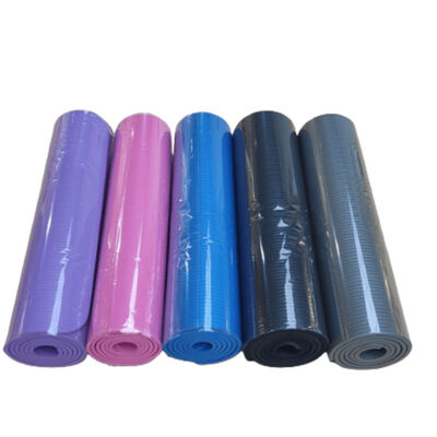 فرش یوگا PVC ساخته شده از مواد دوستانه با محیط زیست بسیار انعطاف پذیر مناسب برای جلسات یوگا تناسب اندام خوابیدن و نشستن طولانی در دسترس است