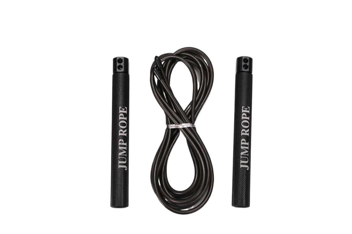 وزن سرعت تناسب اندام طناب پرش سفارشی رنگ سیم فولادی+PVC 4.5mm*3m
