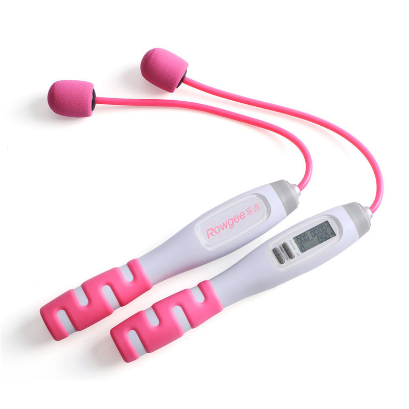 OEM بی سیم دیجیتال Jump Rope کالری محاسبه باتری کار می کند خط پرش